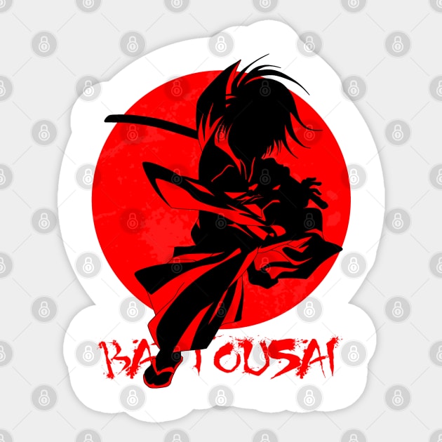 BATTOUSAI Sticker by IVY Art